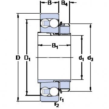 підшипник 1306 EKTN9 + H 306 SKF