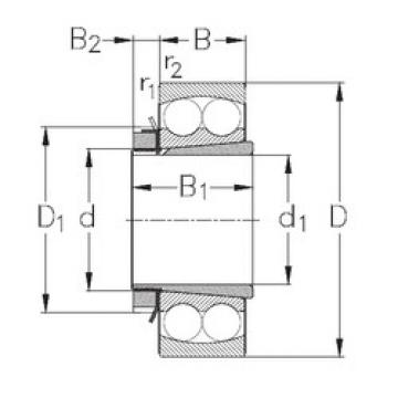 підшипник 2316-K+H2316 NKE