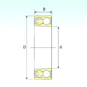 підшипник 2208-2RSKTN9 ISB