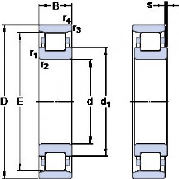 підшипник N 208 ECP SKF