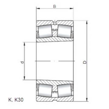 підшипник 21311 KW33 ISO