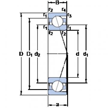 підшипник 71908 ACD/HCP4A SKF