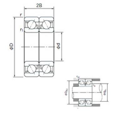 підшипник 7320BDB NACHI