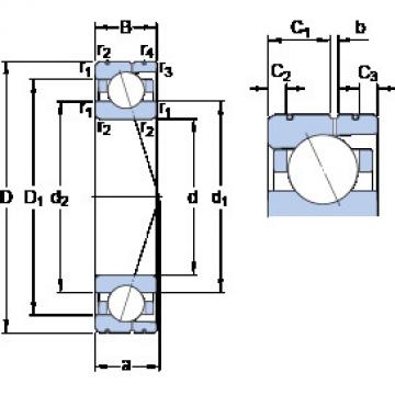 підшипник 71912 ACD/P4AL SKF