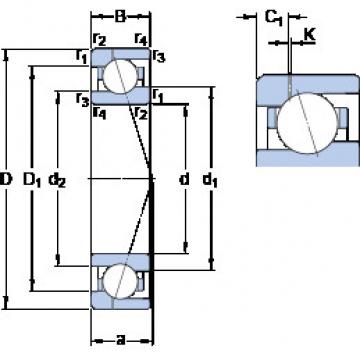 підшипник 71912 ACE/HCP4AH1 SKF