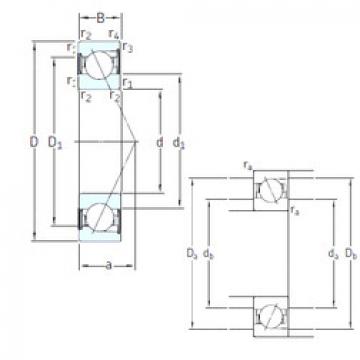 підшипник S7204 ACD/P4A SKF