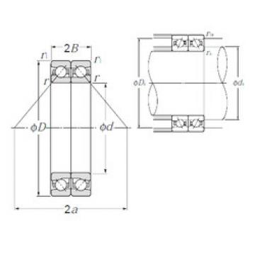 підшипник HTA030DB NTN