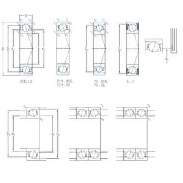 підшипник S7019 ACD/HCP4A SKF