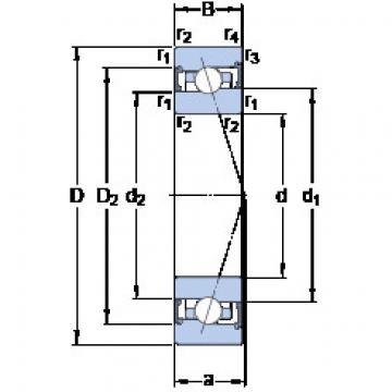 підшипник S7006 ACB/HCP4A SKF