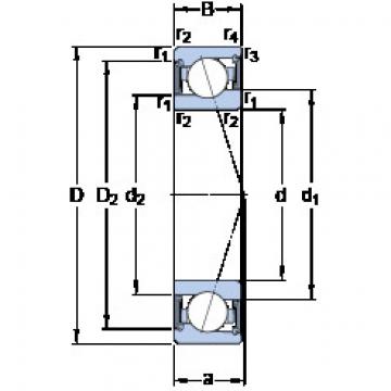 підшипник S71904 ACE/P4A SKF