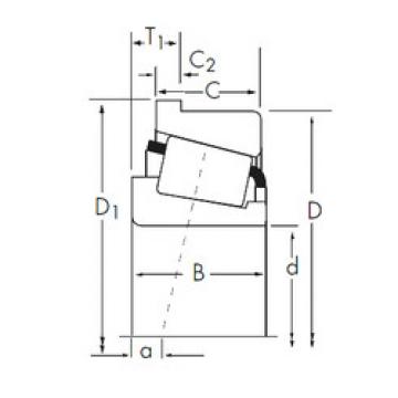 підшипник 936/932-B Timken