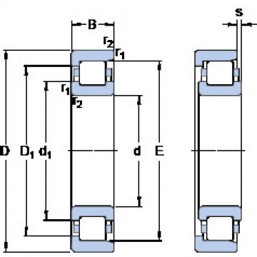 підшипник NF 19/750 ECMB/HA1 SKF