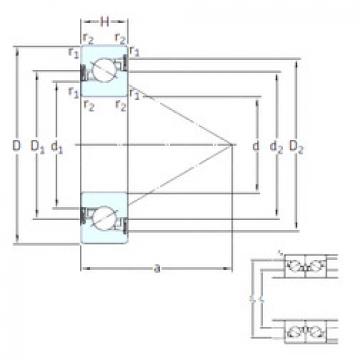 підшипник BS 45/75 /S 7P62U SNFA