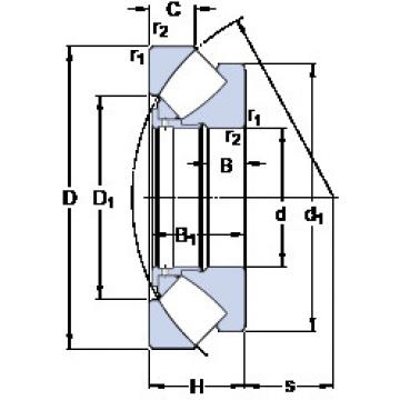 підшипник 29396 SKF