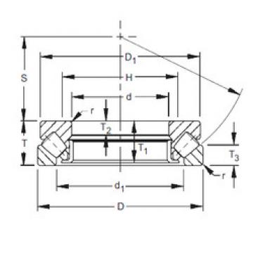 підшипник 293/600 Timken