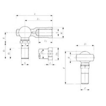 підшипник LHS 8 IKO