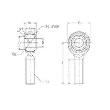 підшипник RBT12E NMB