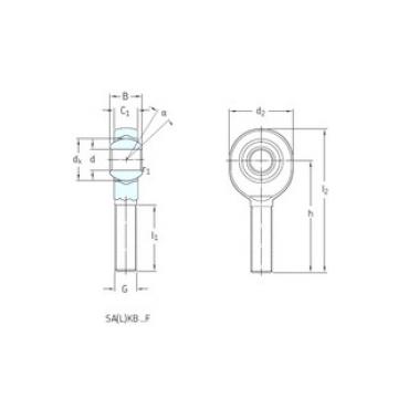 підшипник SALKB22F SKF