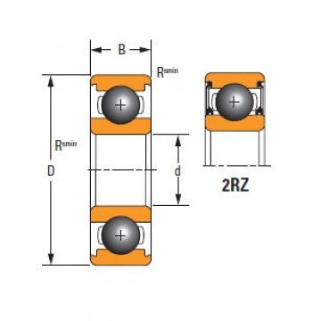  Thin Section61810-2RZ TIMKEN