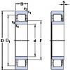 підшипник NU 1009 ECP SKF