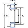 підшипник NUP 219 ECP SKF #1 small image