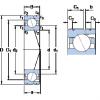 підшипник 71912 ACD/P4AL SKF