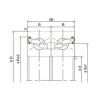 підшипник 20TAB04DB-2LR NACHI