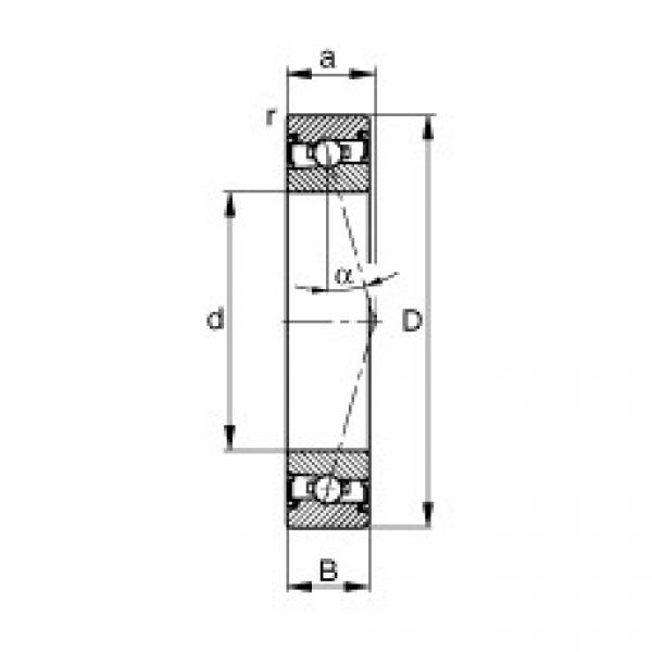 підшипник HSS71928-C-T-P4S FAG #1 image