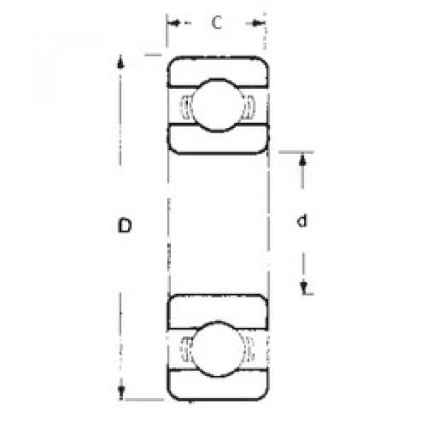 підшипник 6015 FBJ #1 image