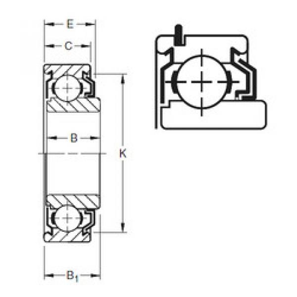 підшипник 201KLDG3 Timken #1 image