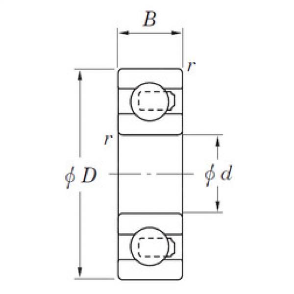 підшипник 3NC608ST4 KOYO #1 image