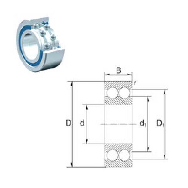 підшипник S4202-2RS ZEN #1 image