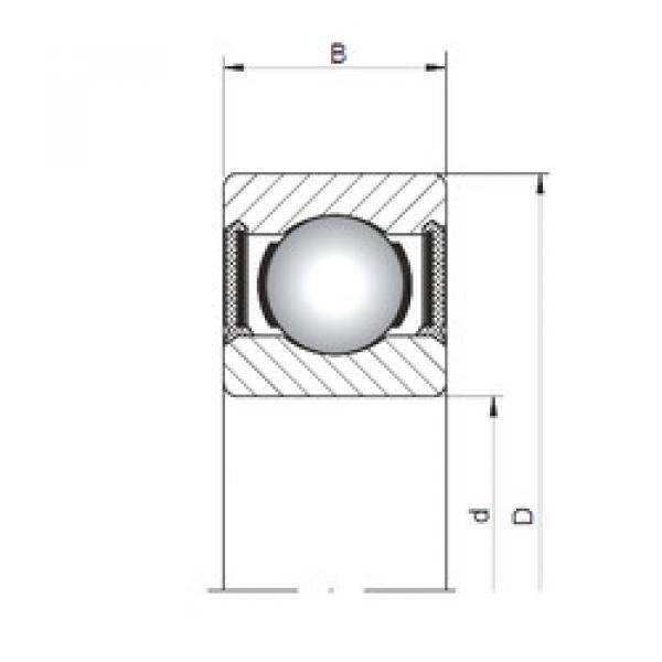 підшипник 603-2RS CX #1 image