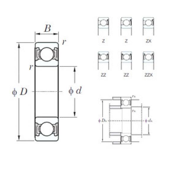 підшипник 60/22ZZ KOYO #1 image