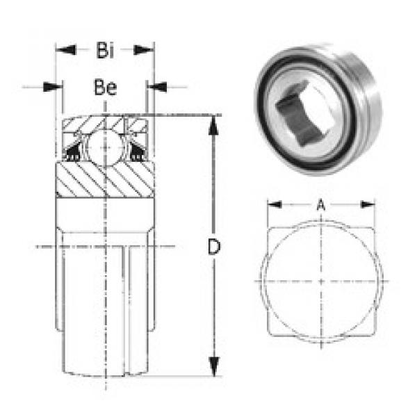 підшипник GW209PPB5 CYSD #1 image