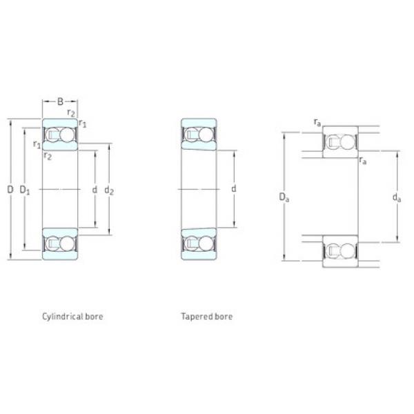 підшипник 2200E-2RS1TN9 SKF #1 image