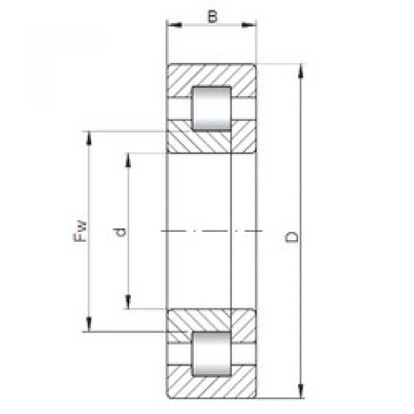 підшипник NUP2209 E CX #1 image