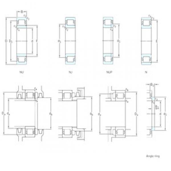 підшипник NUP222ECP SKF #1 image