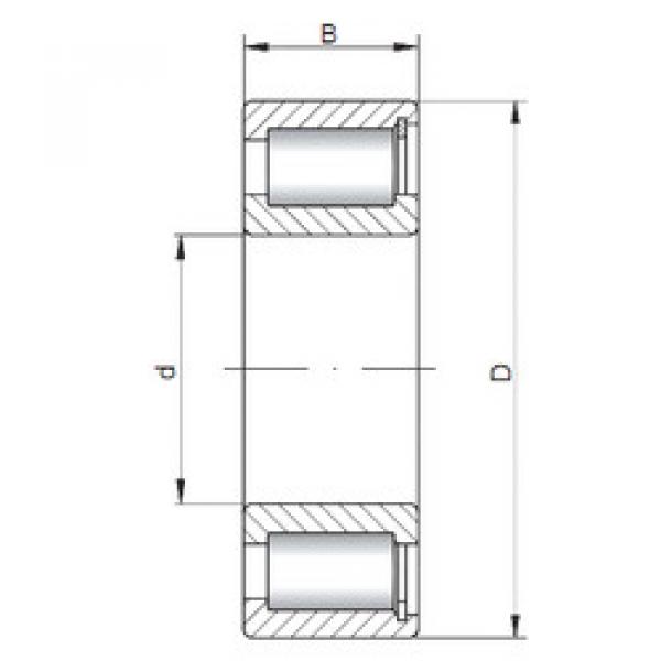 підшипник NCF2968 V CX #1 image