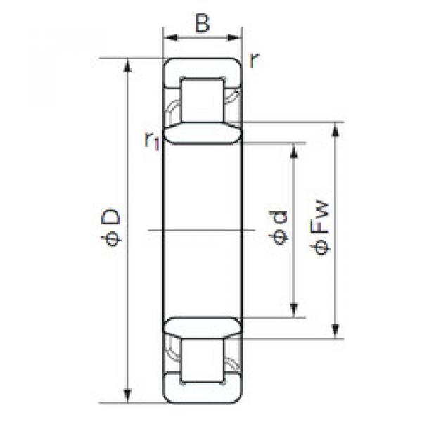 підшипник NU 1092 NACHI #1 image