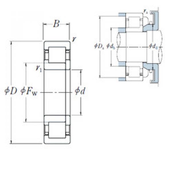 підшипник NUP 412 NSK #1 image