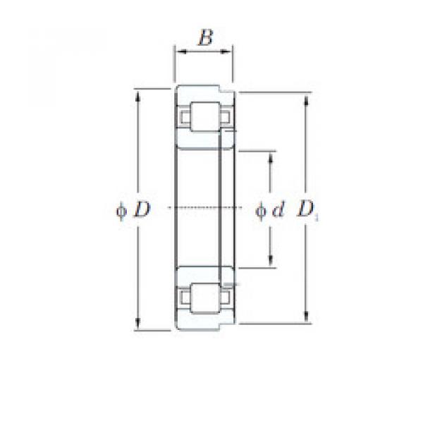 підшипник NUP2307R KOYO #1 image