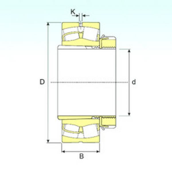 підшипник 23032 EKW33+H3032 ISB #1 image