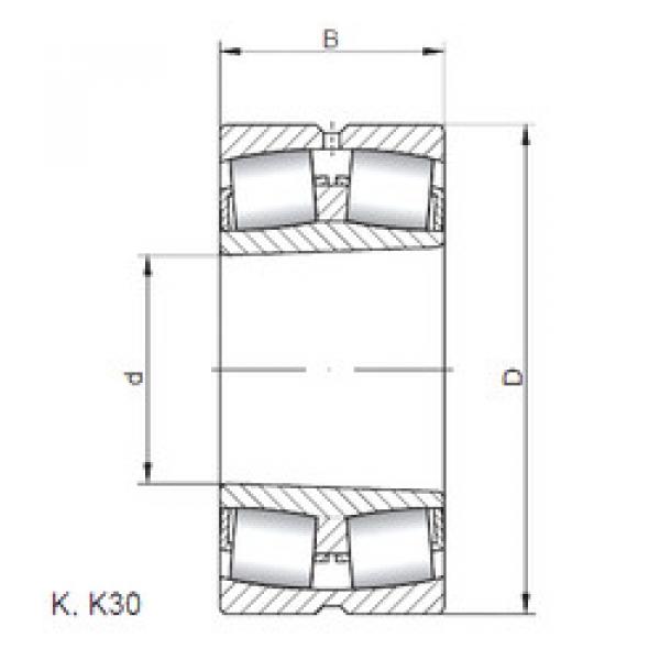 підшипник 21311 KW33 ISO #1 image