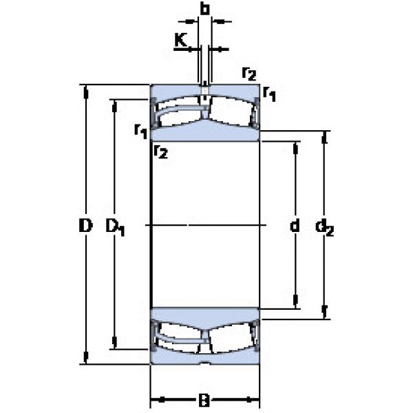 підшипник 22232-2CS5/VT143 SKF #1 image