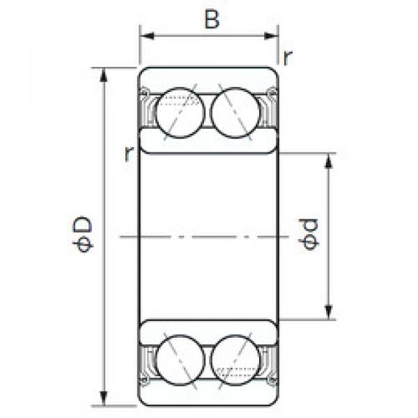 підшипник 5204ZZ NACHI #1 image