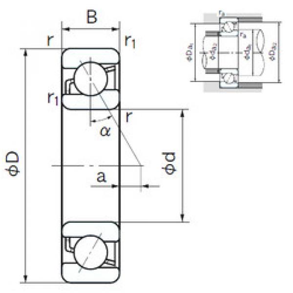 підшипник 7005 NACHI #1 image