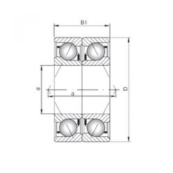 підшипник 7008 BDB ISO #1 image