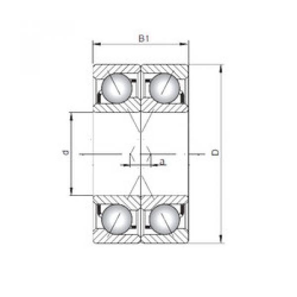 підшипник 71906 CDF ISO #1 image