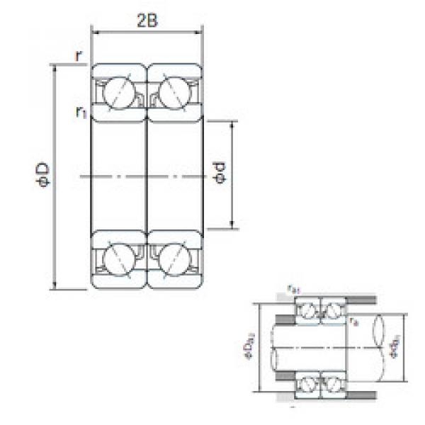 підшипник 7217DB NACHI #1 image